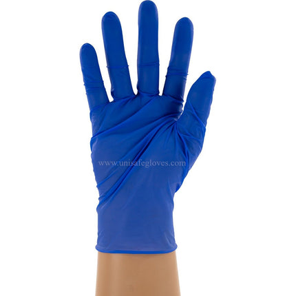 N5MLGS-CS, N5MLGM-CS, N5MLGL-CS, N5MLGXL-CS, N5MLGXXL-CS, 5 MilGlove Powder Free Nitrile Gloves, Case - UNISAFE GLOVES