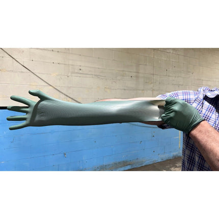 GZ700S-CS, GZ700M-CS, GZ700L-CS, GZ700XL-CS, GZ700XXL-CS, GZ700S-Pallet, GZ700M-Pallet, GZ700L-Pallet, GZ700XL-Pallet, GZ700XXL-Pallet, Glovezilla 8.5 Mil Dual-Layer Heavy-Duty Nitrile Gloves w/ Raised Diamond Texture - UNISAFE GLOVES