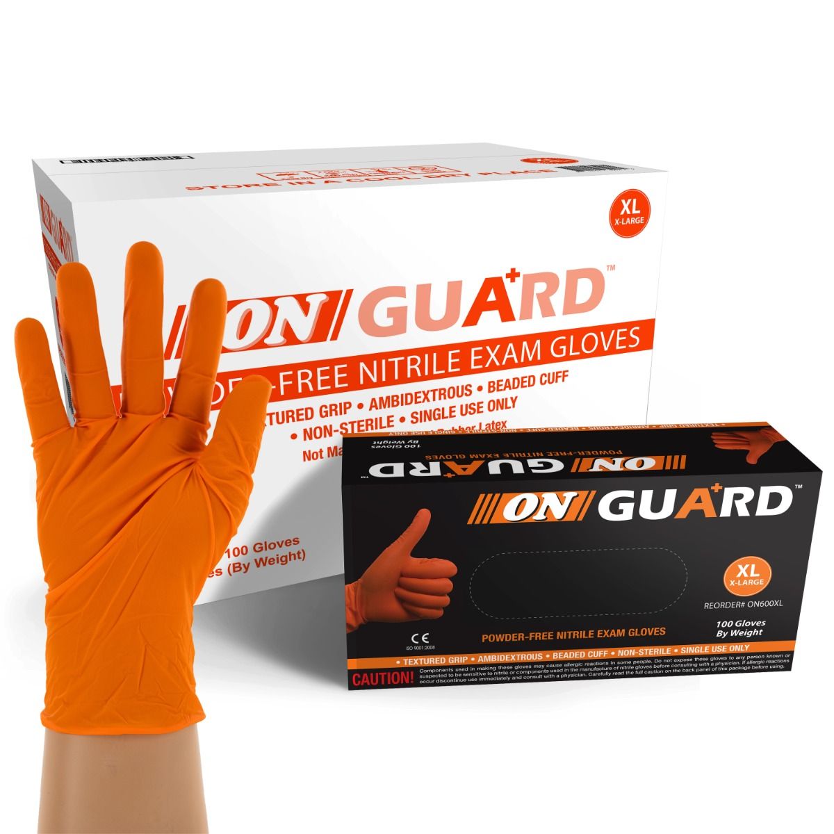 TopGrip Powder Free Industrial Nitrile Gloves - UniSafe Gloves