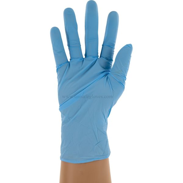 Wholesale Blue Powder Free purchases Non-Medical Nitrile Gloves with High Quality Disposab